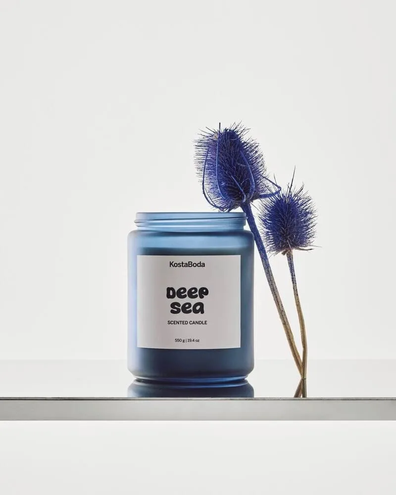 Mind センティッドキャンドル, Deep Sea, 550 g Kosta Boda | コスタボダ