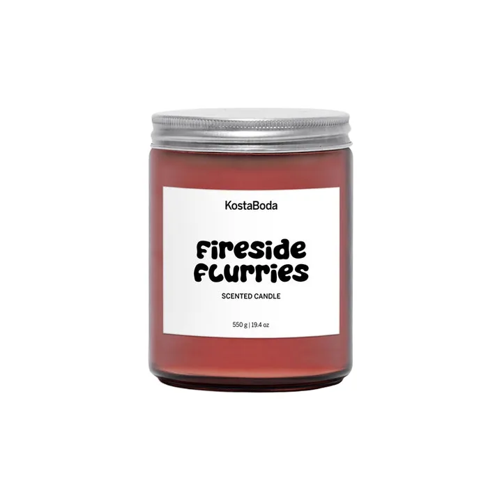 Mind センティッドキャンドル - Fireside flurries, 550 g - Kosta Boda | コスタボダ