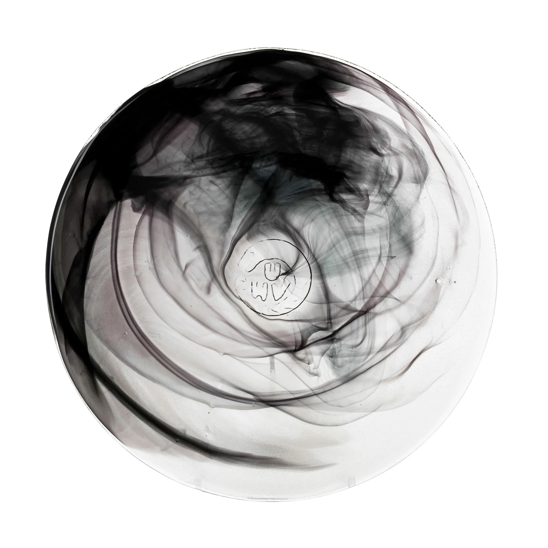 Mine プレート Ø 20 cm, black Kosta Boda | コスタボダ