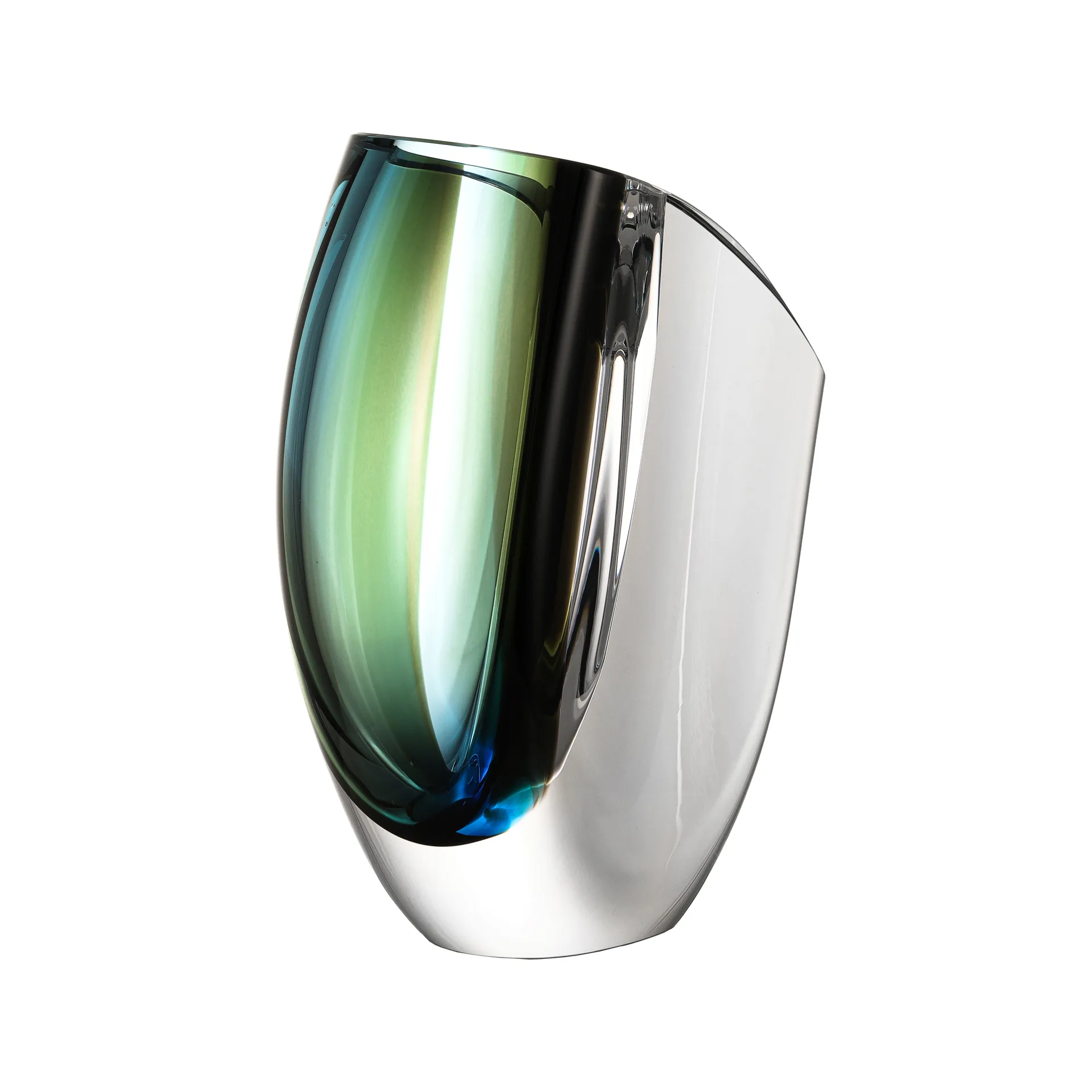 Mirage 花瓶 21 cm, Blue-brown Kosta Boda | コスタボダ