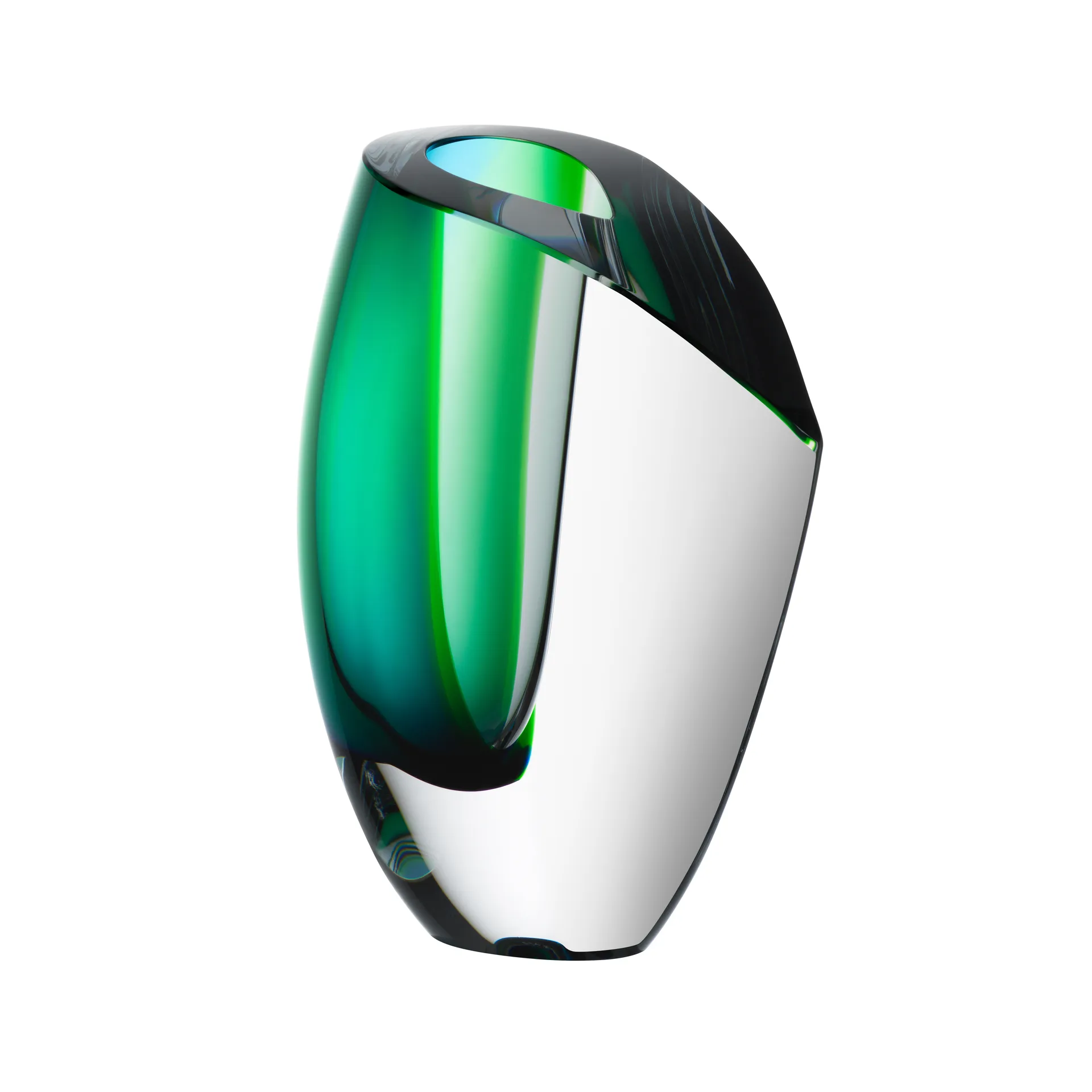 Mirage 花瓶 21 cm, Green-blue Kosta Boda | コスタボダ