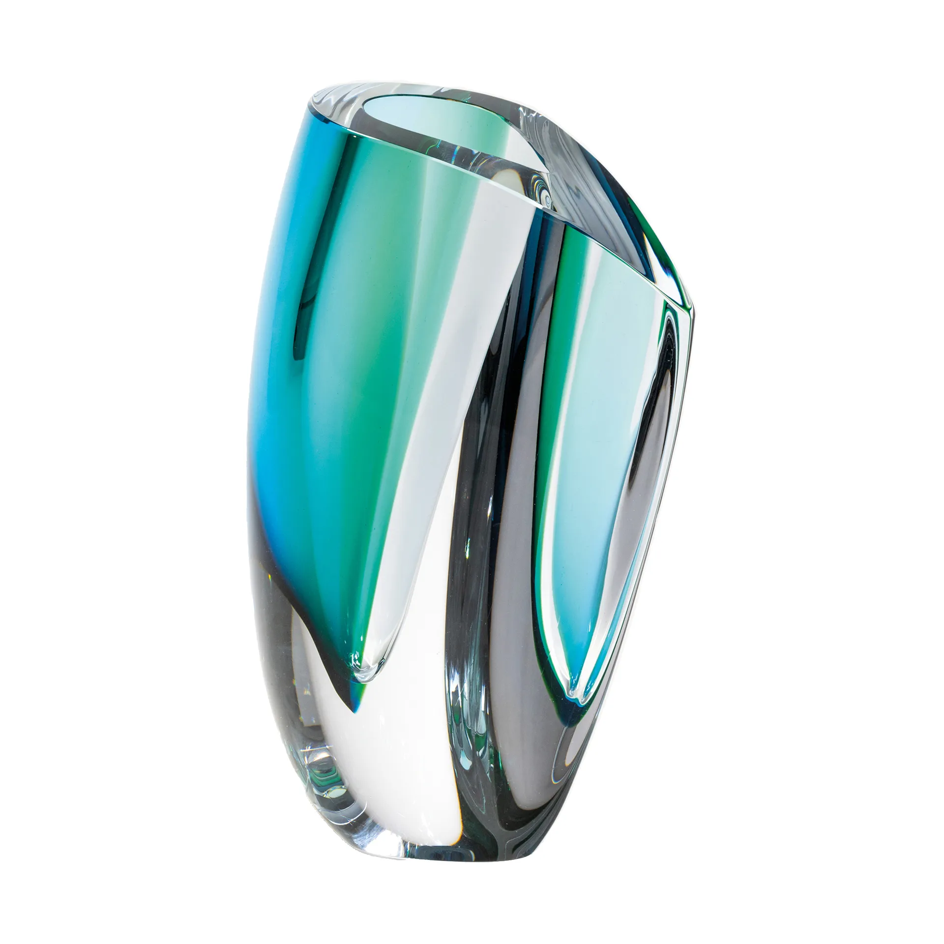 Mirage 花瓶 31 cm, Green-blue Kosta Boda | コスタボダ