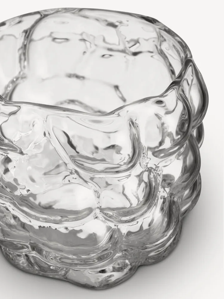 Moss キャンドルホルダー 7.3x8 cm, Clear Kosta Boda | コスタボダ