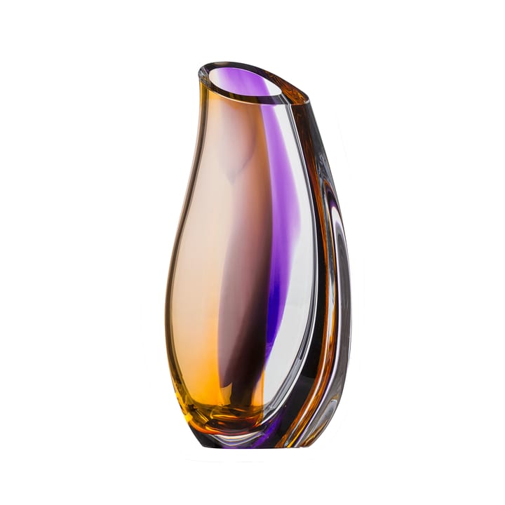 Orchid 花瓶 280 mm - Purple-bärnsten - Kosta Boda | コスタボダ