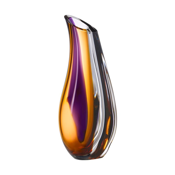 Orchid 花瓶 370 mm - Purple-bärnsten - Kosta Boda | コスタボダ