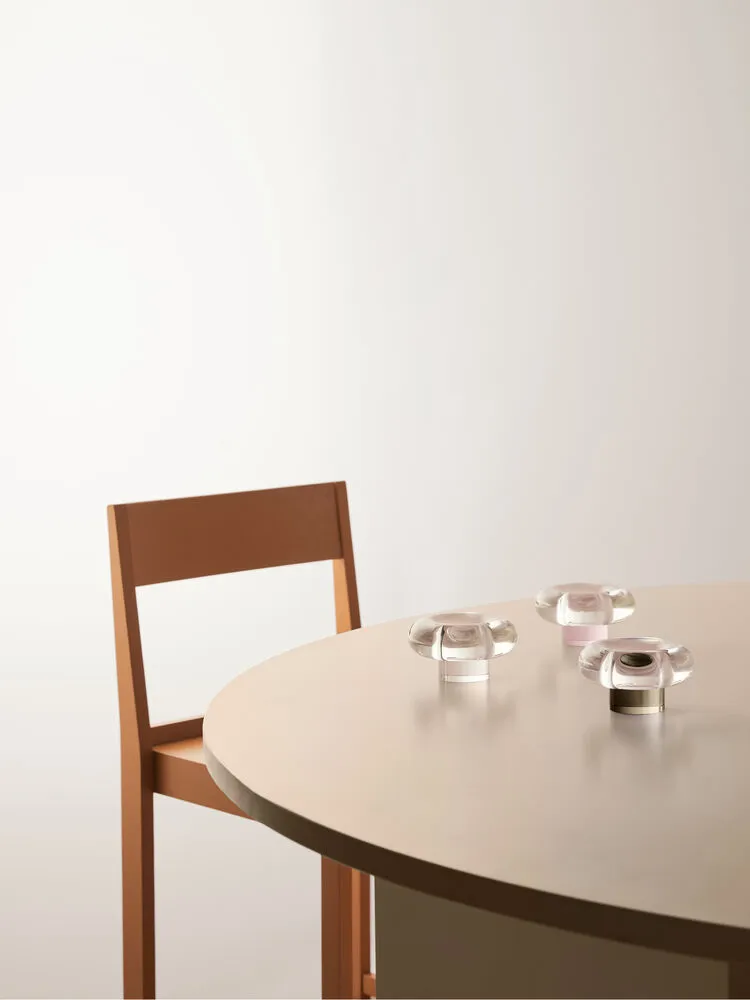 Orion ティーライトホルダー Ø11x6,3 cm, Pink Kosta Boda | コスタボダ