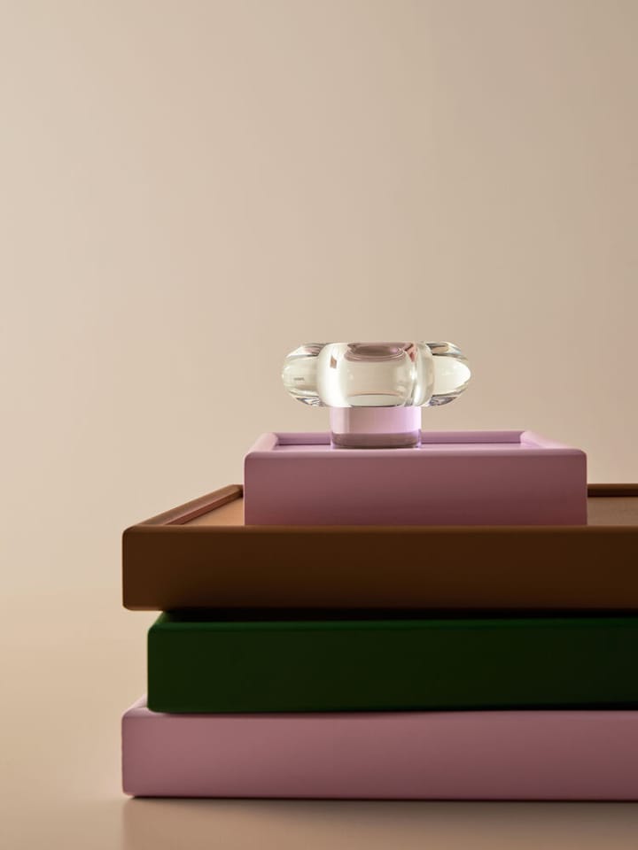 Orion ティーライトホルダー 6.3xØ11 cm, Pink Kosta Boda | コスタボダ