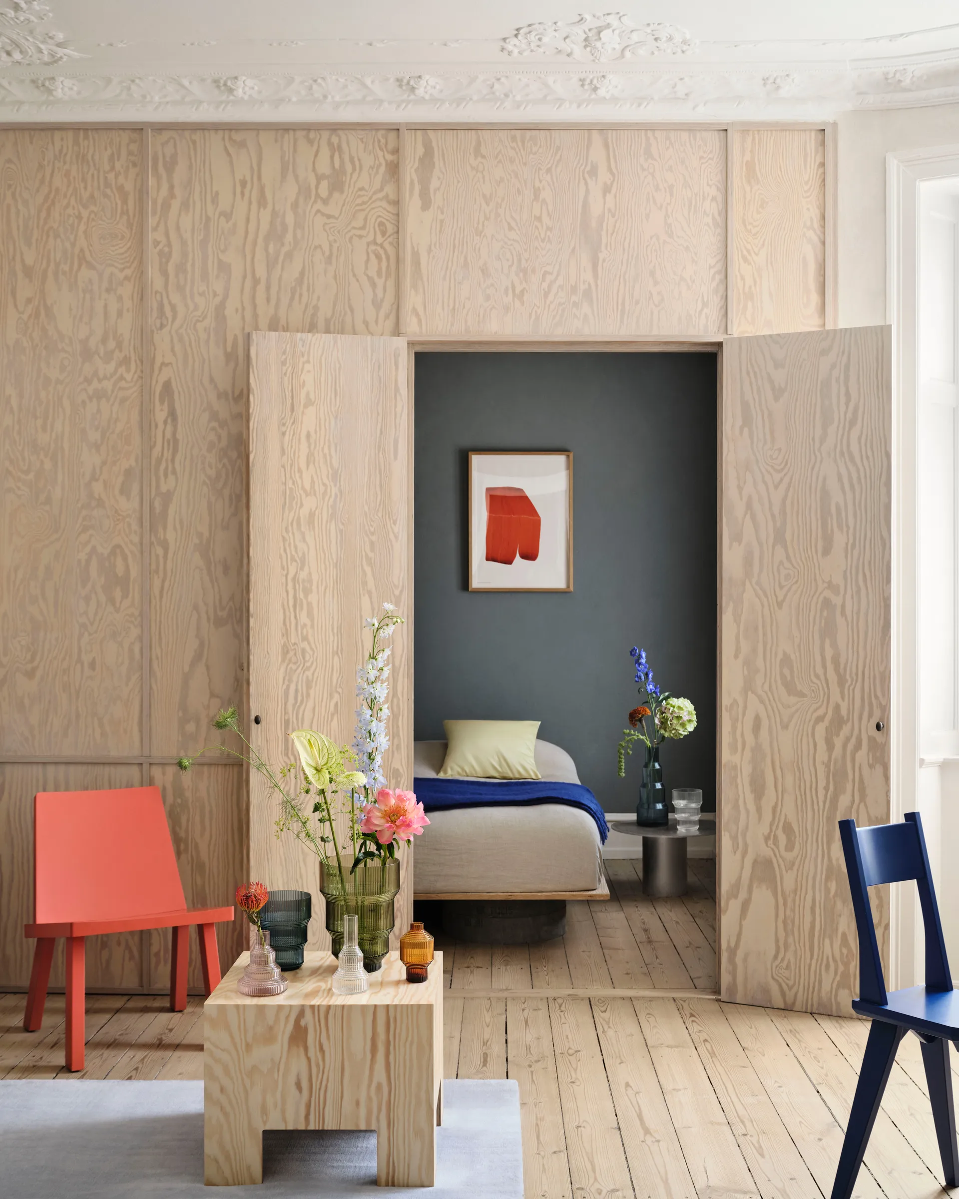 Pavilion tulip 花瓶 173 mm, Clear Kosta Boda | コスタボダ