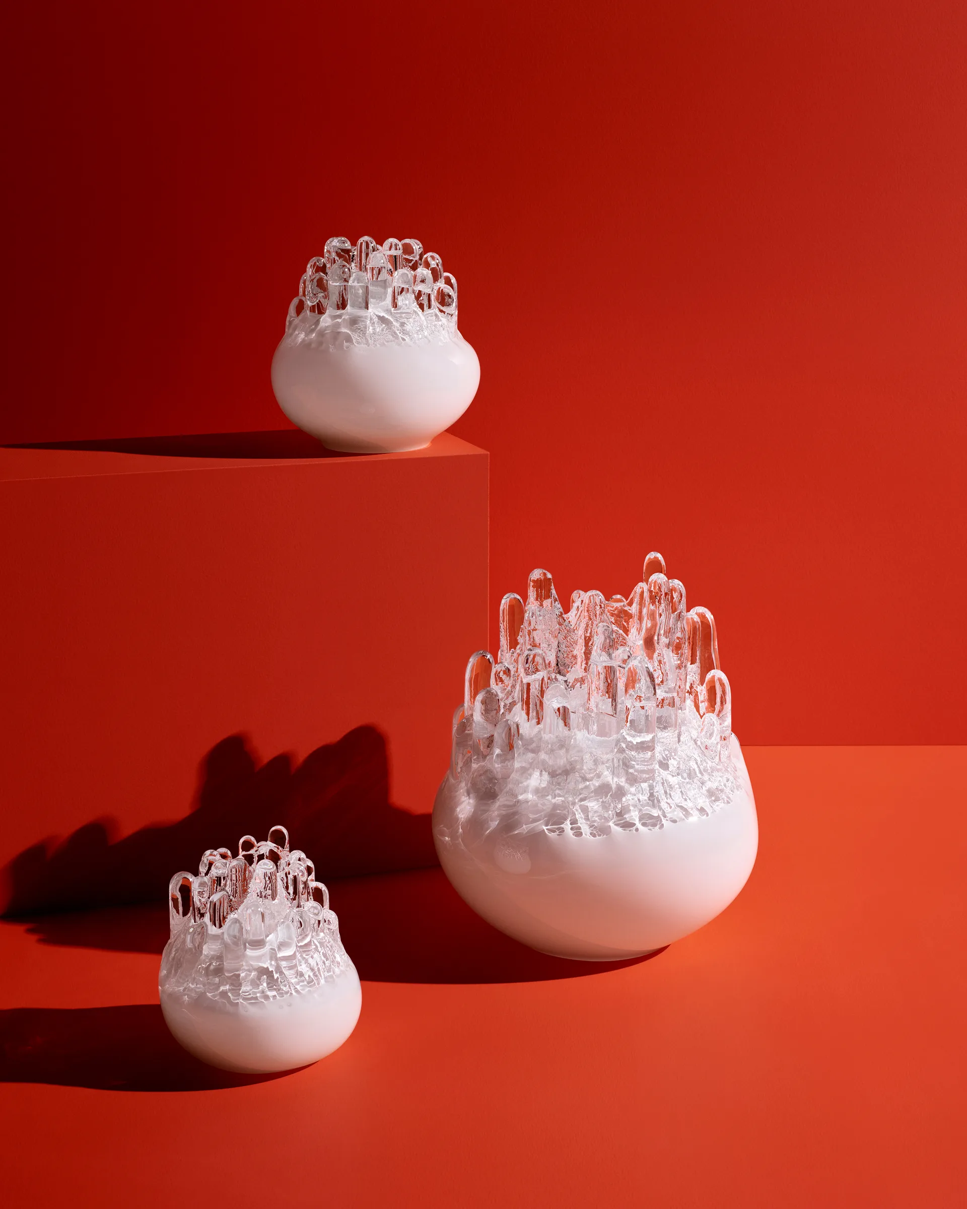 Polar キャンドルホルダー 330 mm, White Kosta Boda | コスタボダ