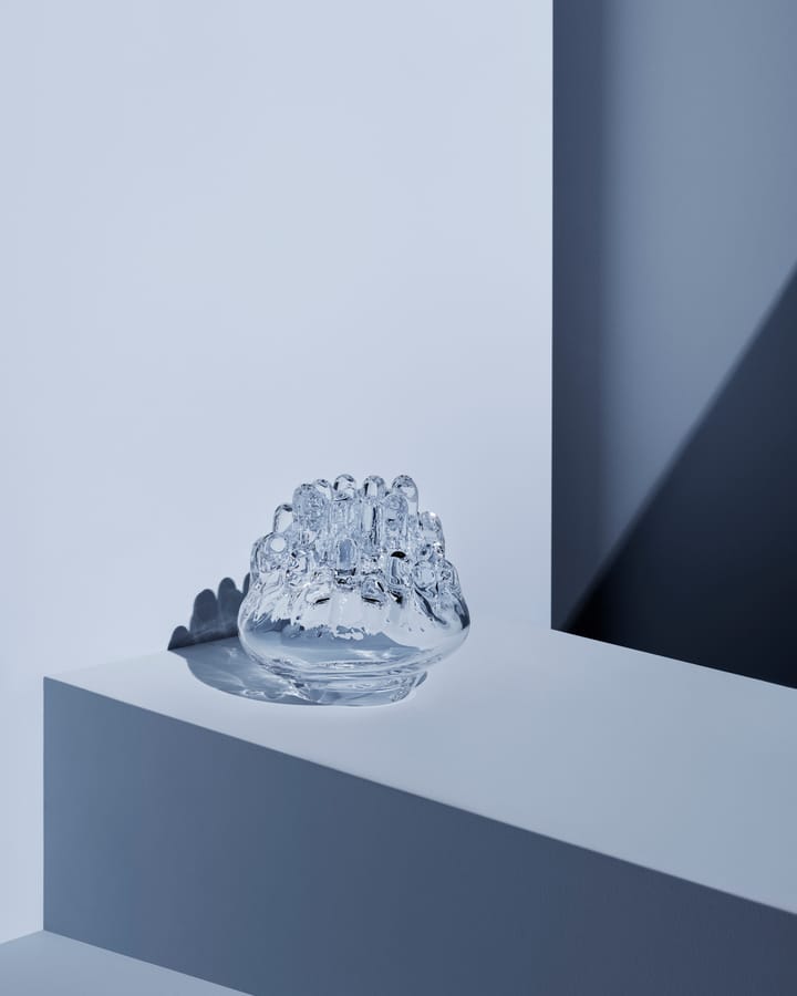 Polar キャンドルスティック small 19 cm, Clear Kosta Boda | コスタボダ