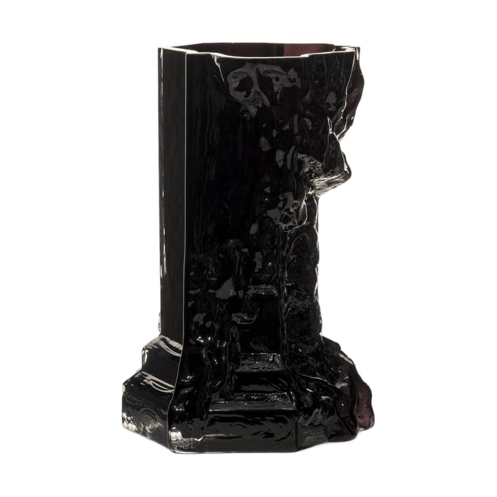 Rocky Baroque 花瓶 25 cm - Pitch black - Kosta Boda | コスタボダ
