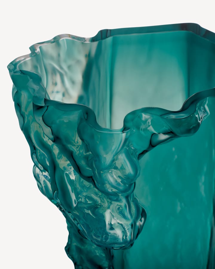 Rocky Baroque 花瓶 35 cm, Chrysocolla Kosta Boda | コスタボダ