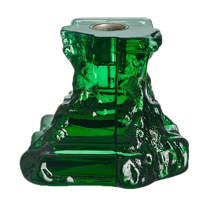 Rocky Baroque キャンドルスティック 95 mm - Emerald green - Kosta Boda | コスタボダ