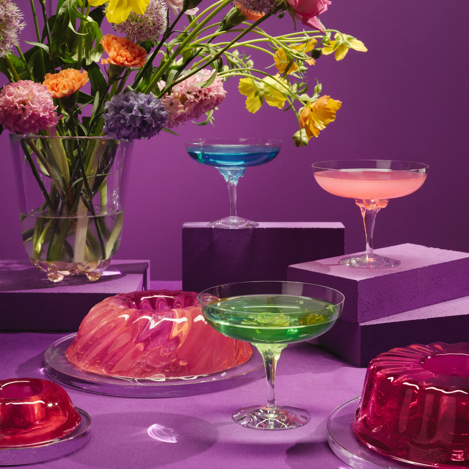 Sugar Dandy coupe グラス 32 cl, pink Kosta Boda | コスタボダ