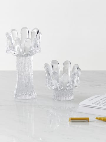 Sunflower キャンドルホルダー 18 cm - Clear - Kosta Boda | コスタボダ