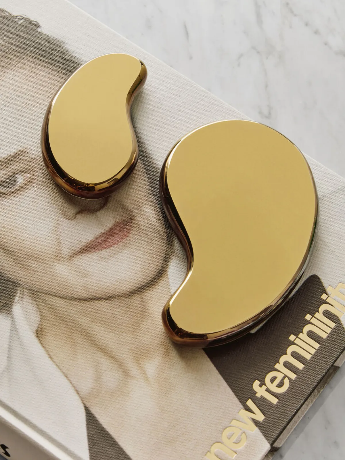 Tears of joy デコラティブオブジェ 2点セット, Gold Kosta Boda | コスタボダ