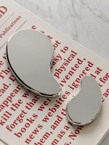 Tears of joy デコラティブオブジェ 2点セット - Silver - Kosta Boda | コスタボダ