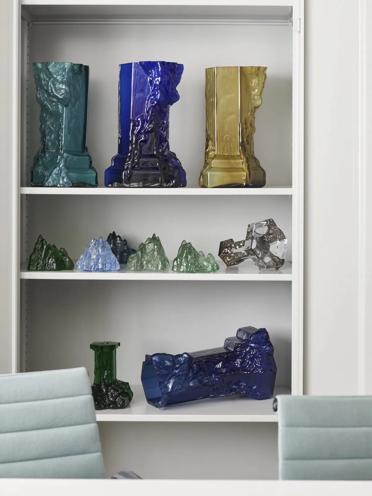 The Rock ボーティブ 91 mm, Emerald green Kosta Boda | コスタボダ