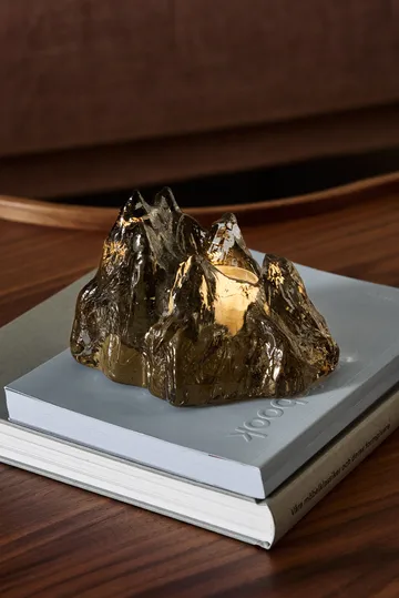 The Rock ティーライトホルダー 91 mm - Taupe - Kosta Boda | コスタボダ