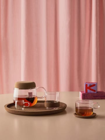 Viva ソーサー付きカップ 30 cl 2個セット - Clear - Kosta Boda | コスタボダ