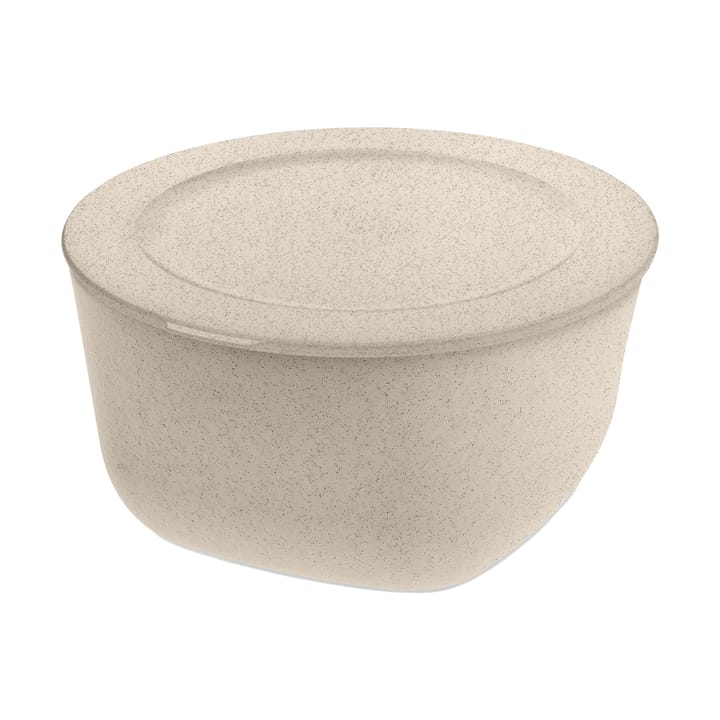 蓋付きボウル／器 4L バイオサーキュラー熱可塑性プラスチック製, Nature desert sand Koziol
