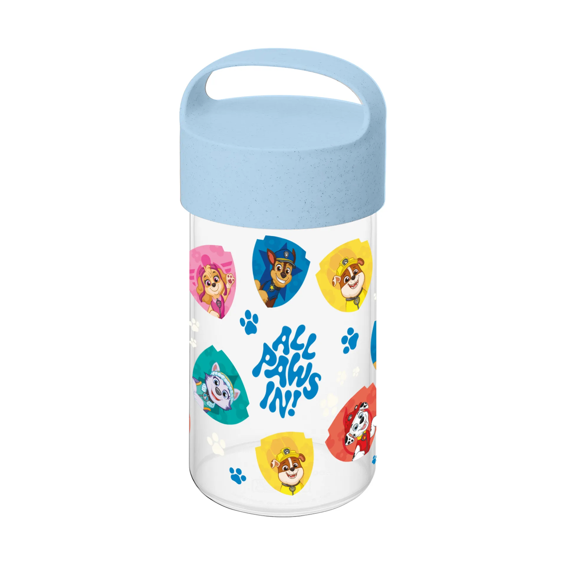 Buddy Snack Paw Patrol 水筒 50 cl, Blue Koziol
