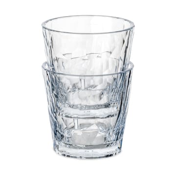 Club No. 22 プラスチック タンブラーグラス 25 cl 2本 - Crystal clear - Koziol