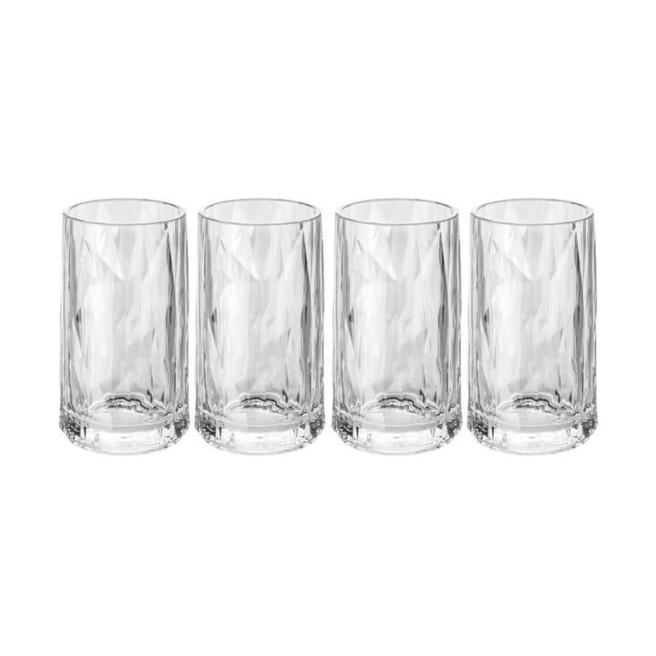 Club No. 7 スナップグラス プラスチック製 4 cl 4パック, Crystal clear Koziol