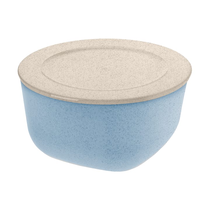 Connect ボウル+ 2 L バイオサーキュラー熱可塑性プラスチック製, Nature flower blue Koziol