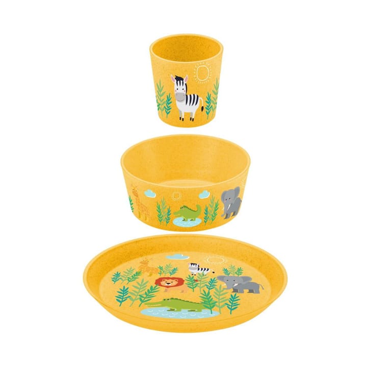 Connect 子供用食器 3点セット - Africa - Koziol