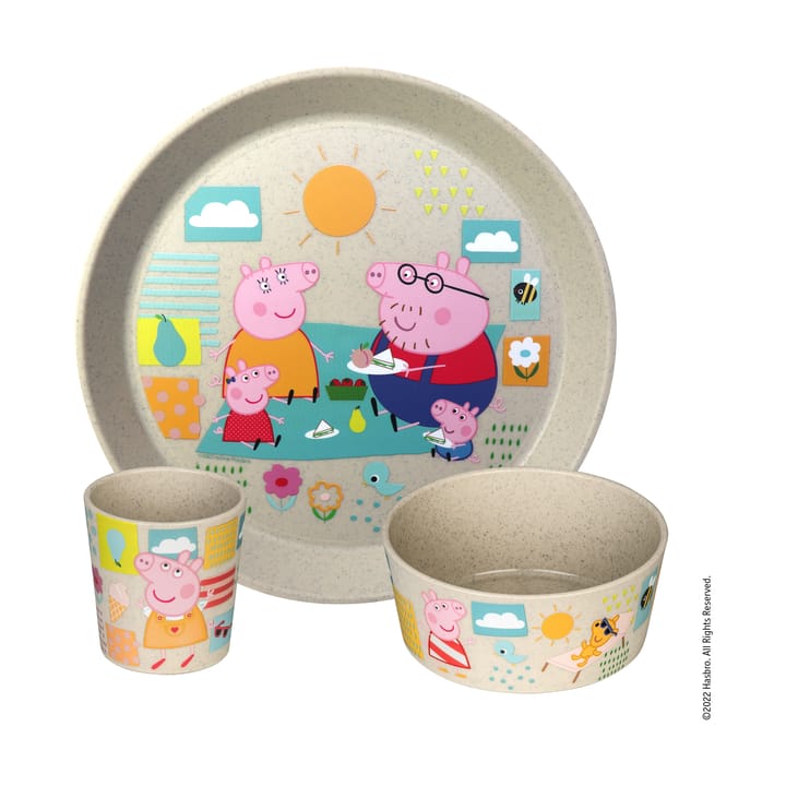 Connect 子供用食器 3点セット - Greta Pig - Koziol