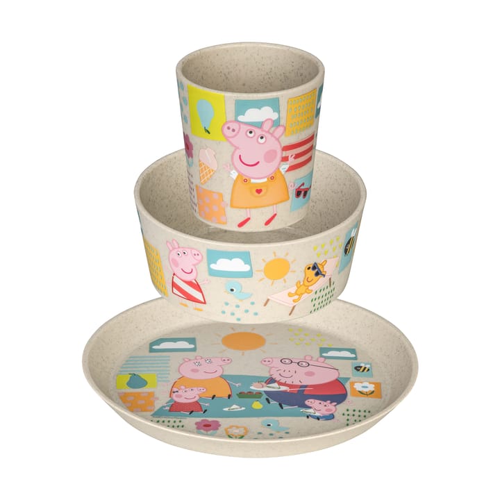 Connect 子供用食器 3点セット, Greta Pig Koziol
