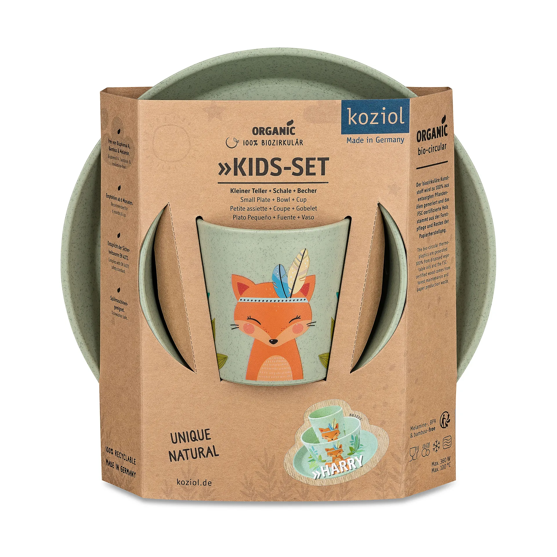 Connect 子供用食器 3点セット, Harry Koziol