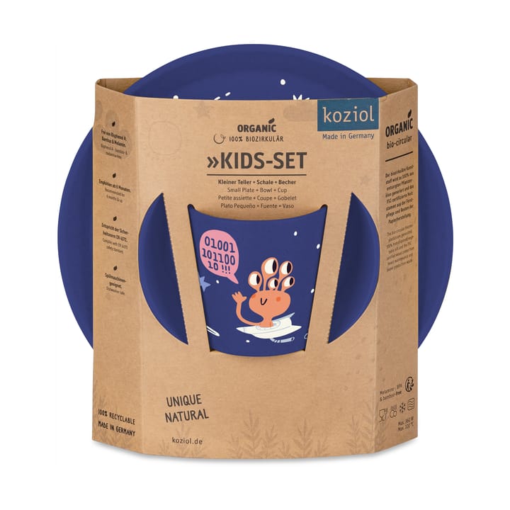 Connect 子供用食器 3点セット - Space - Koziol