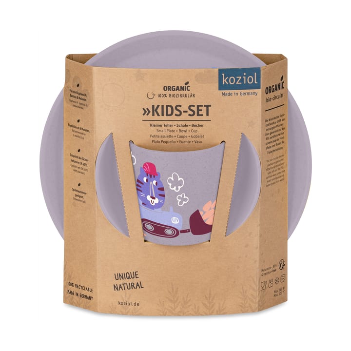 Connect 子供用食器 3点セット - Trucks - Koziol