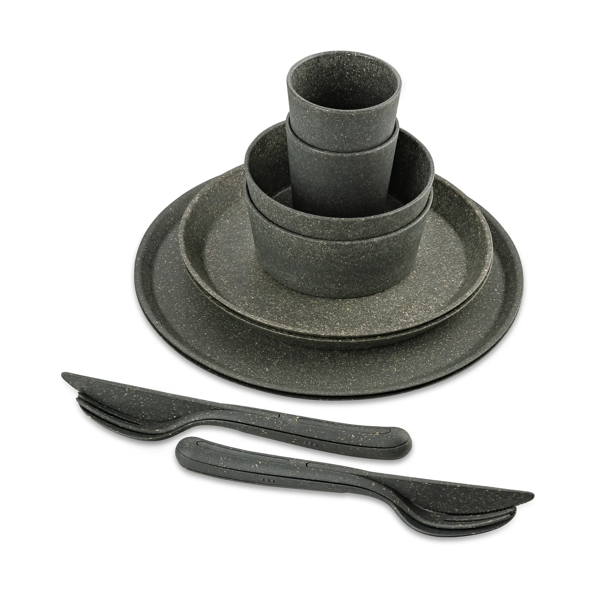 Connect Helsinki サービスセット 10ピース, Natural ash grey Koziol