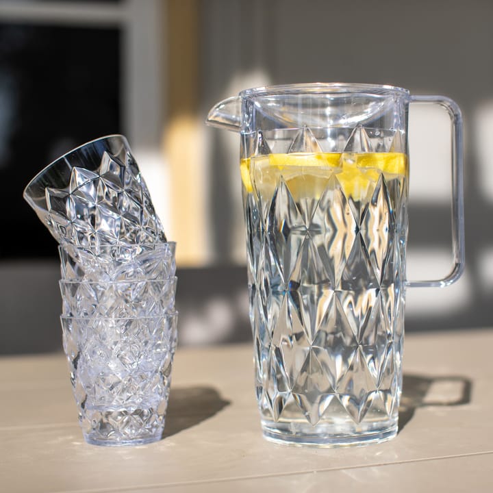 Crystal カラフェ 4本, Crystal clear Koziol
