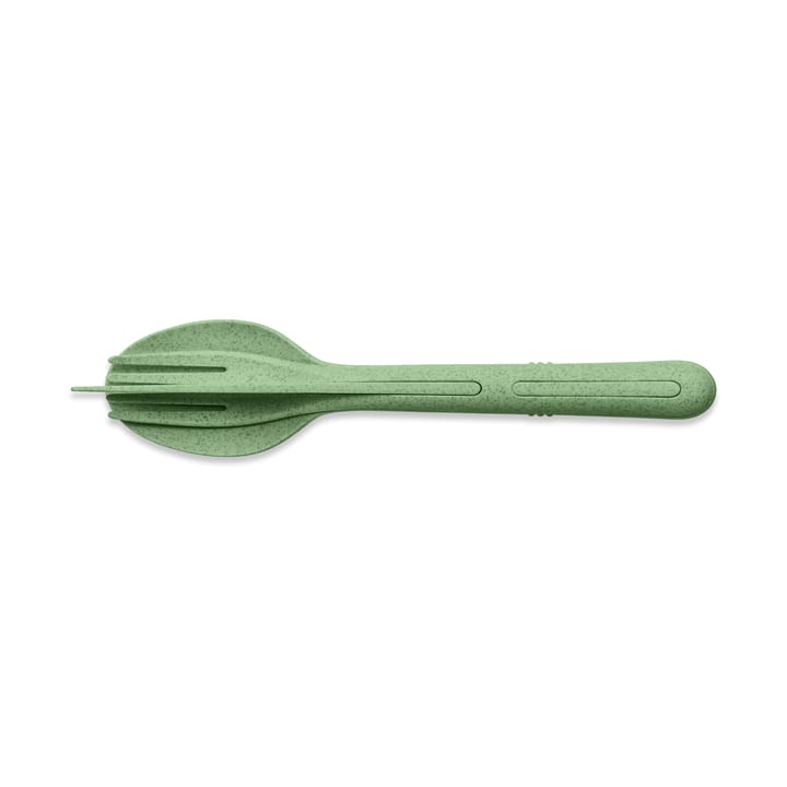 Klikk カトラリー 3ピース - Natural leaf green - Koziol
