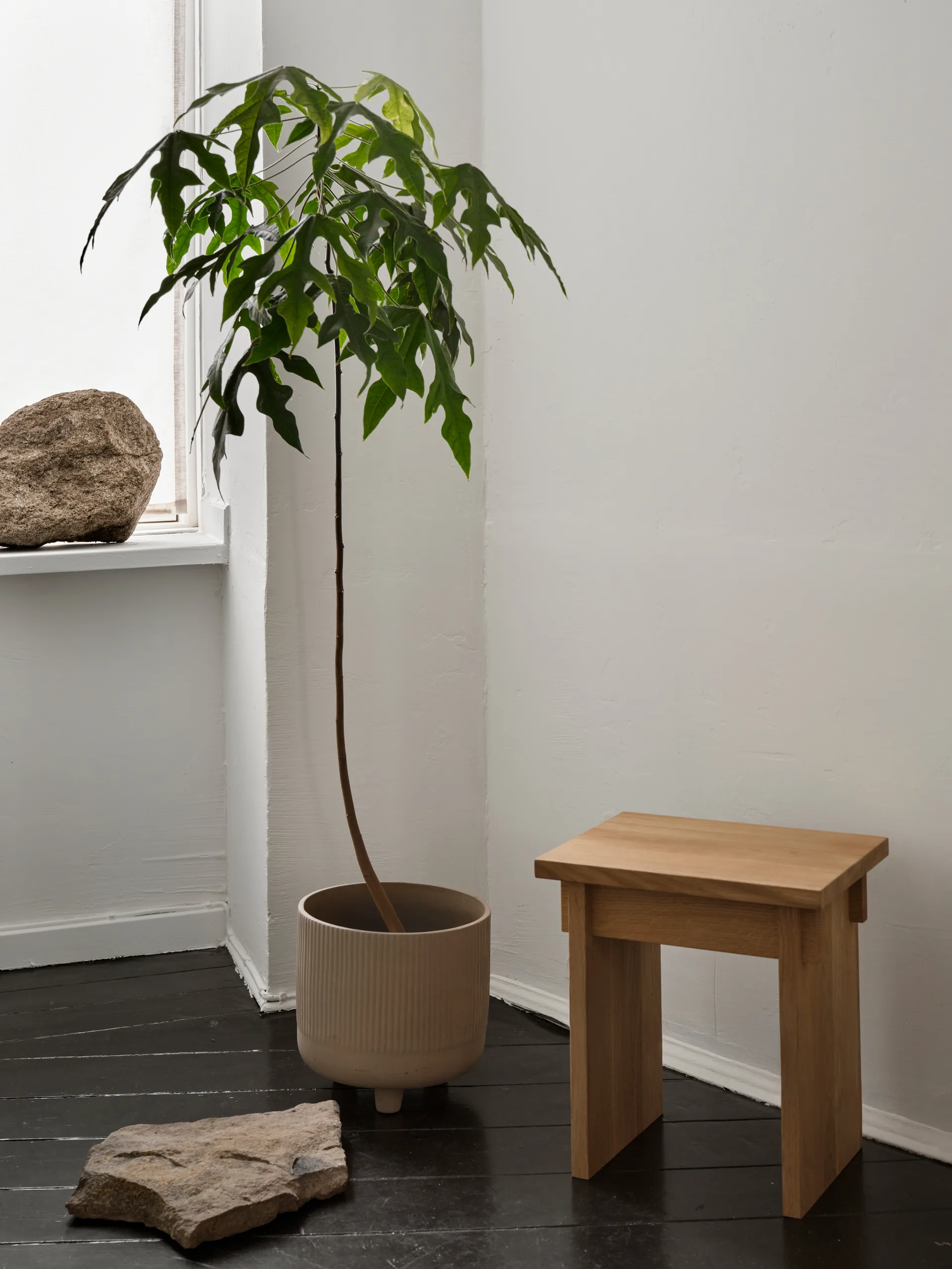 Artisan スツール 30x40 cm, Warm lacquered oak Kristina Dam Studio