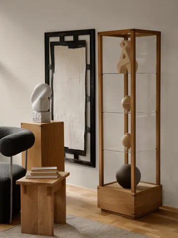 Artisan スツール 30x40 cm - Warm lacquered oak - Kristina Dam Studio