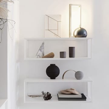 Grid ウォールシェルフ - White - Kristina Dam Studio