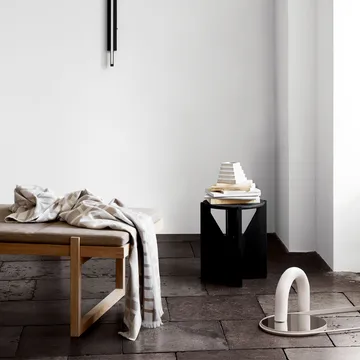 Stool ラウンド スツール - Oak, Ø36x42 cm - Kristina Dam Studio
