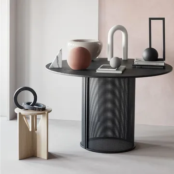 Stool ラウンド スツール - Oak, Ø36x42 cm - Kristina Dam Studio