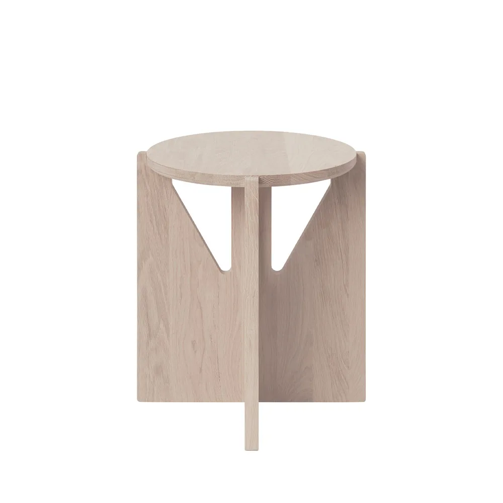 Stool ラウンド スツール, Oak, Ø36x42 cm Kristina Dam Studio
