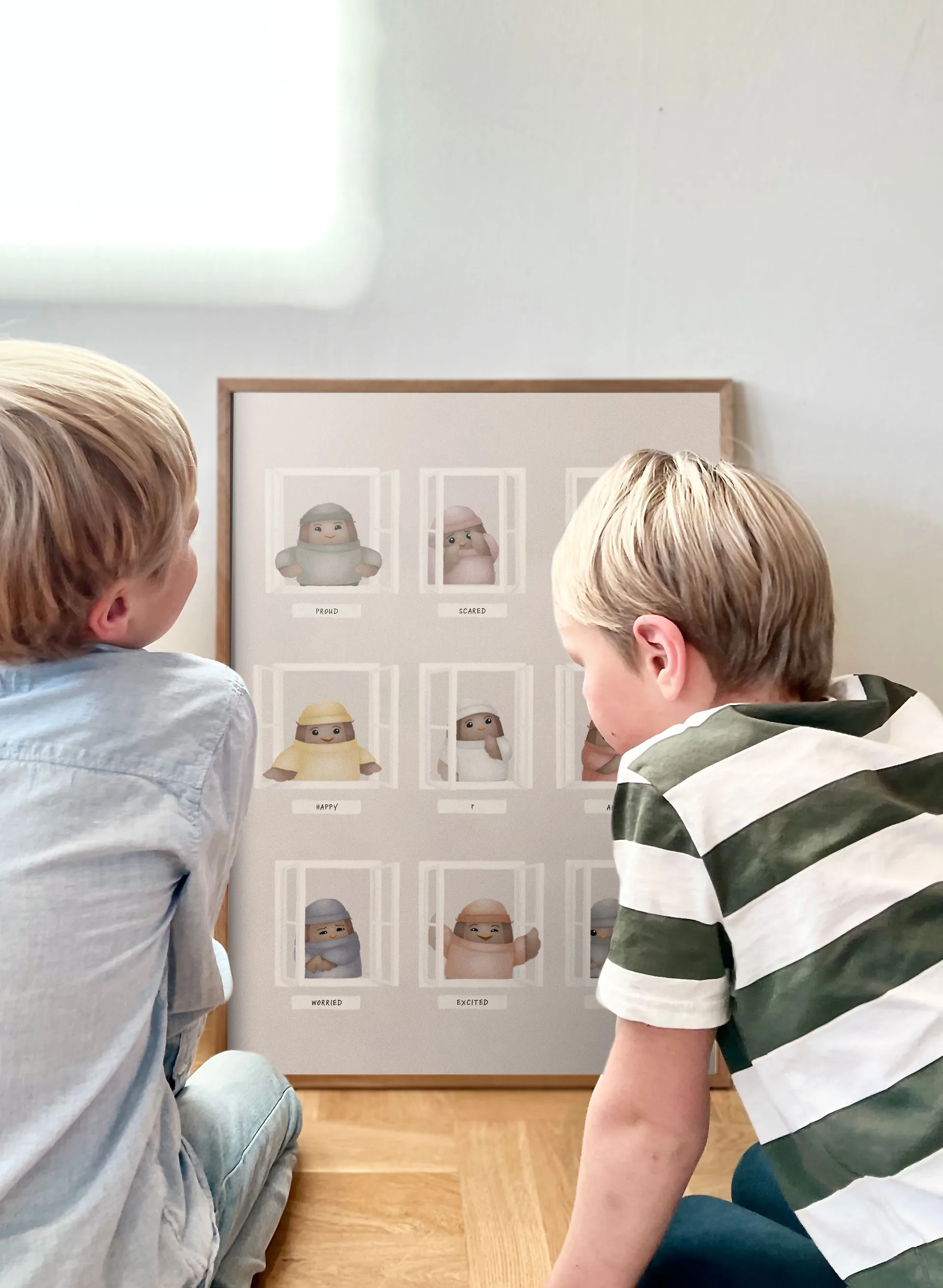 My feelings ポスター, 50x70 cm Kunskapstavlan®