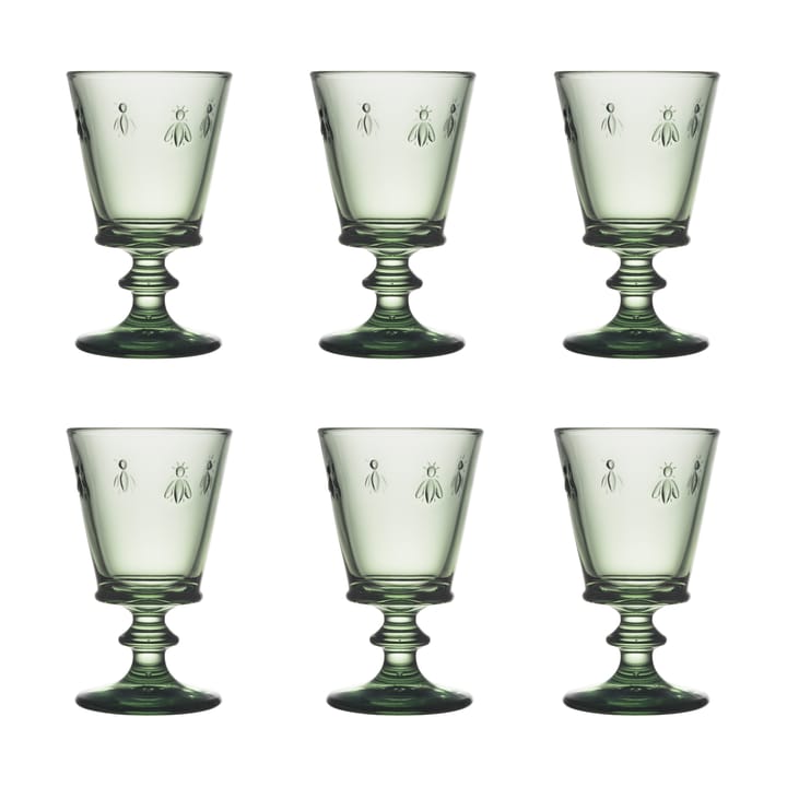 Abeille ワイングラス 24 cl 6本 - Green - La Rochère
