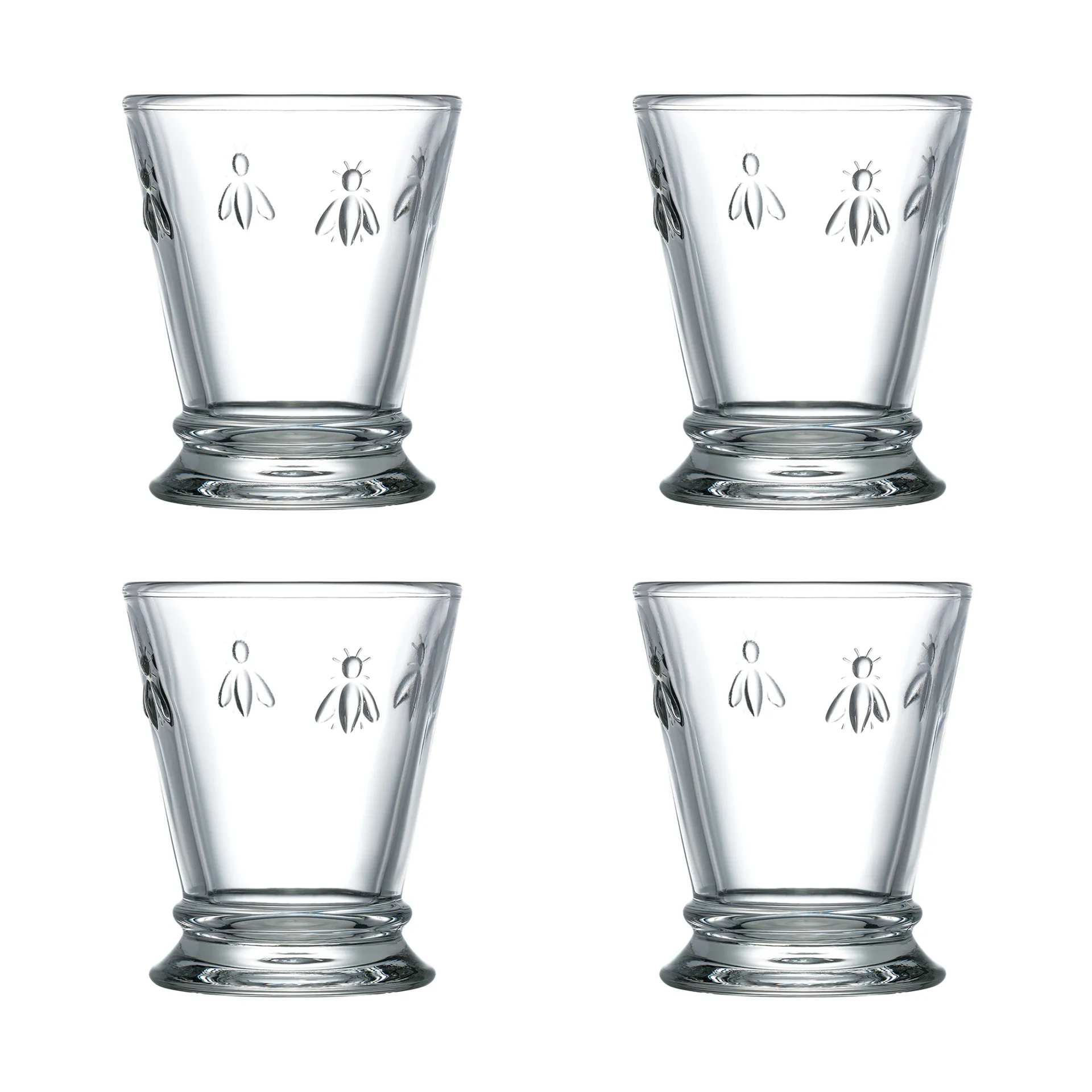 Abeille ドリンキンググラス 26 cl 4本, Clear La Rochère