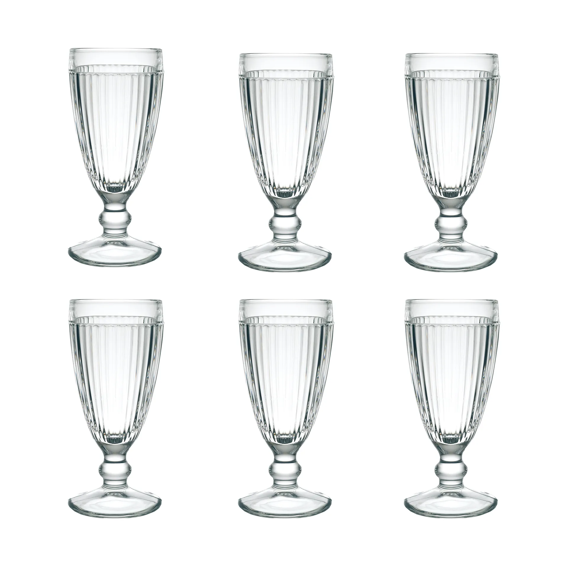 Antoaise ビーカー 29 cl 6本, Clear La Rochère