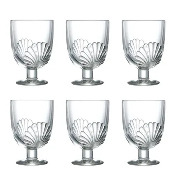 Belle-ile ワイングラス 29 cl 6個セット - Transparent - La Rochère