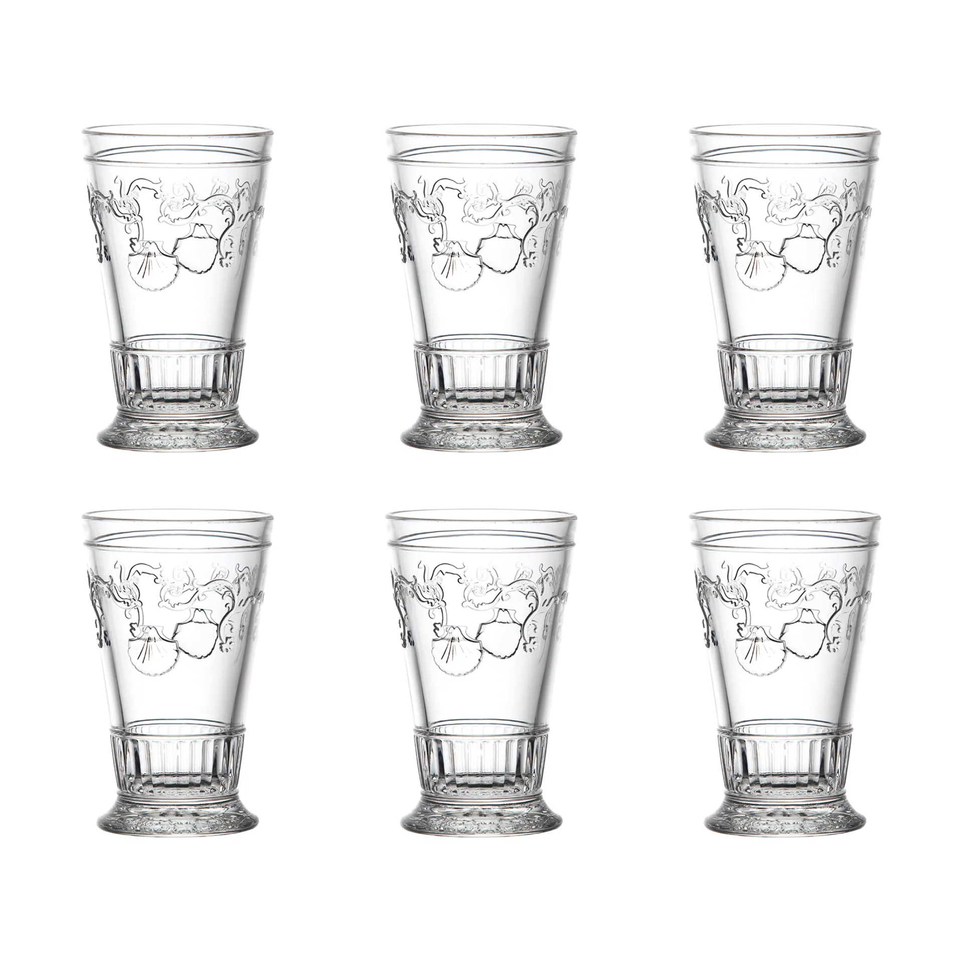 Versailles ロングドリンクグラス 33 cl 6本, Clear La Rochère